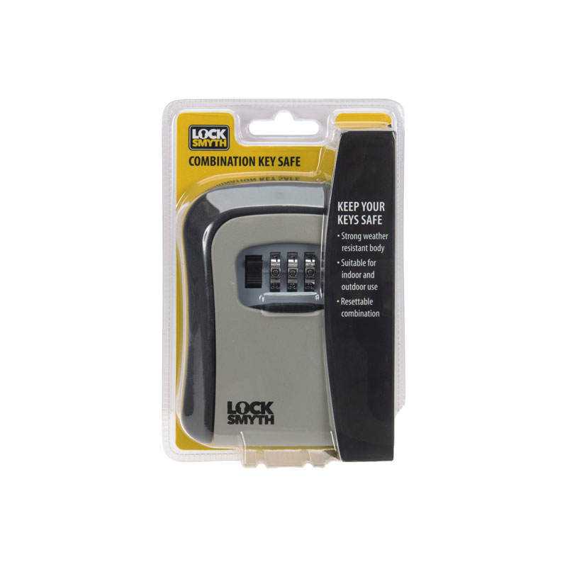 Combination Key Safe Grey (Visi)